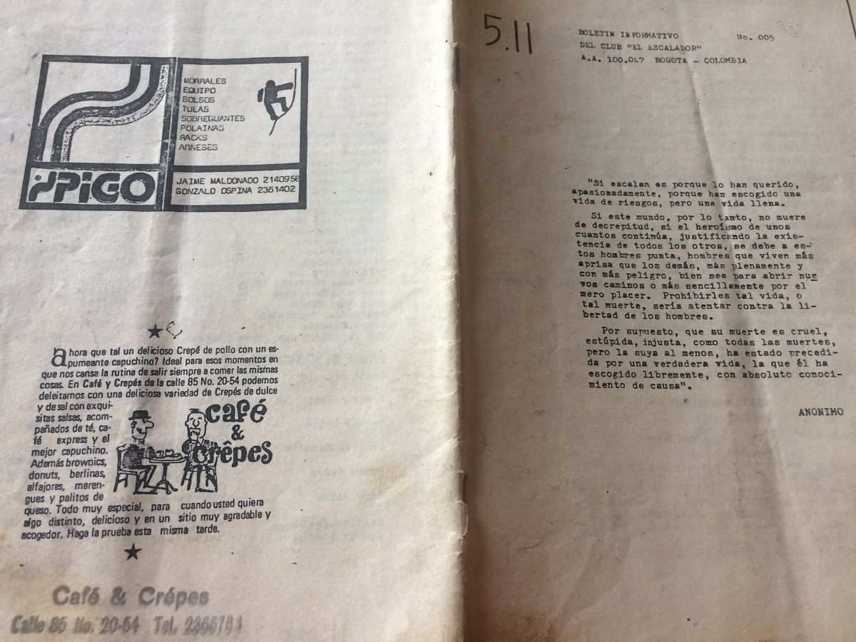 Folleto divulgativo Aventura-Spigo